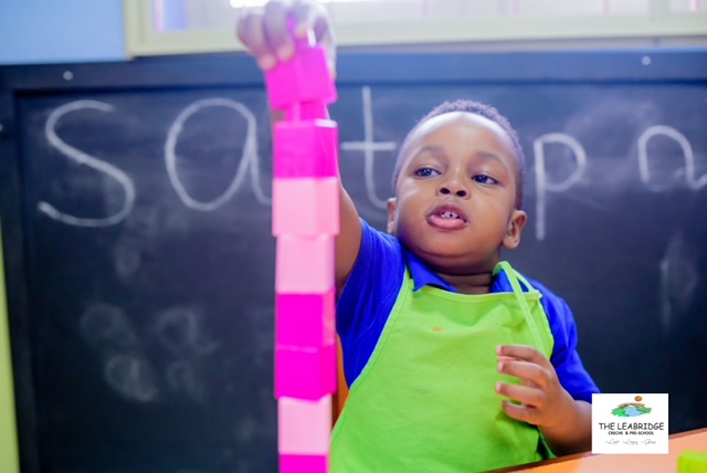 A child at The Leabridge School