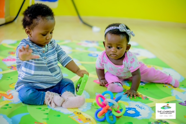 Babies at The Leabridge School creche